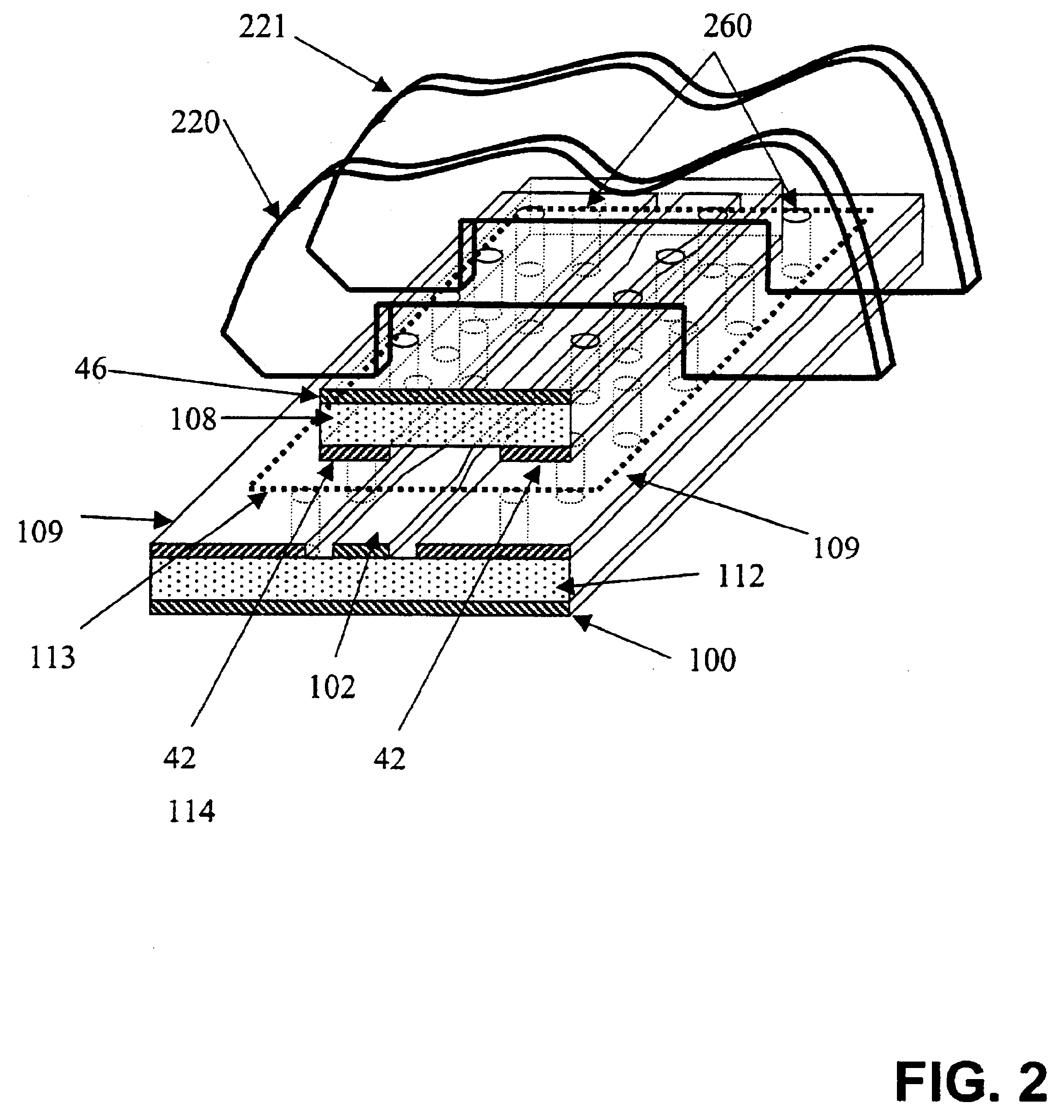 System and method of providing highly isolated radio frequency interconnections