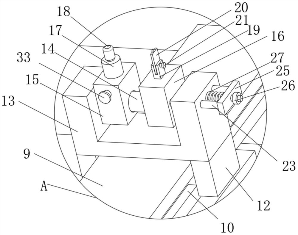 Coarse material steel polishing device for milling cutter machining