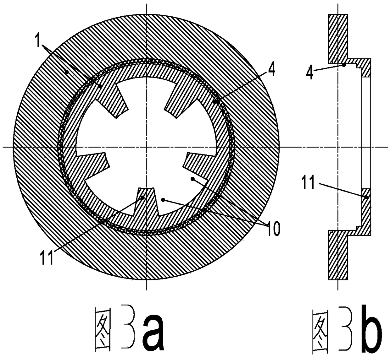 Disc double brake mechanism and brake system