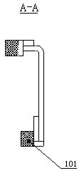 Tightness detection method for 90 degree fillet weld at CM node of LNG ship