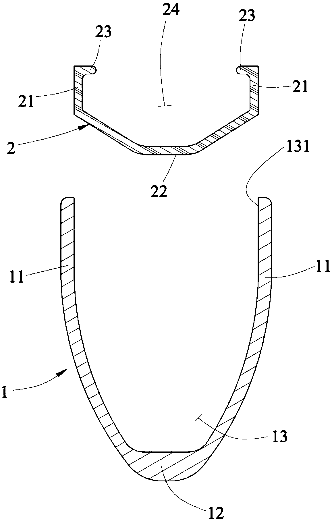 Composite rim manufacturing method and structure