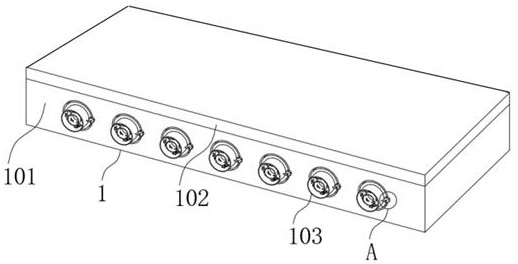 Building construction wiring device