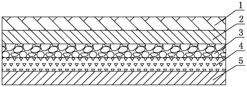 A kind of concavo-convex effect water transfer printing film and its preparation method