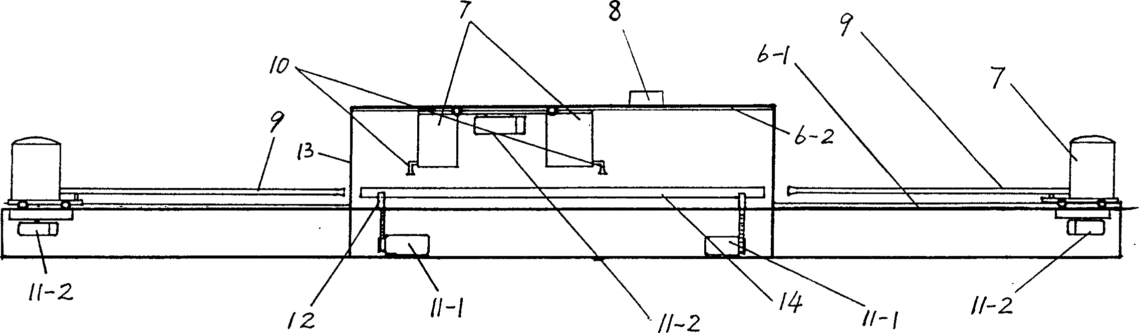 Electric heating type inside and outside spraying equipment and process for steel-plastic composite pipe