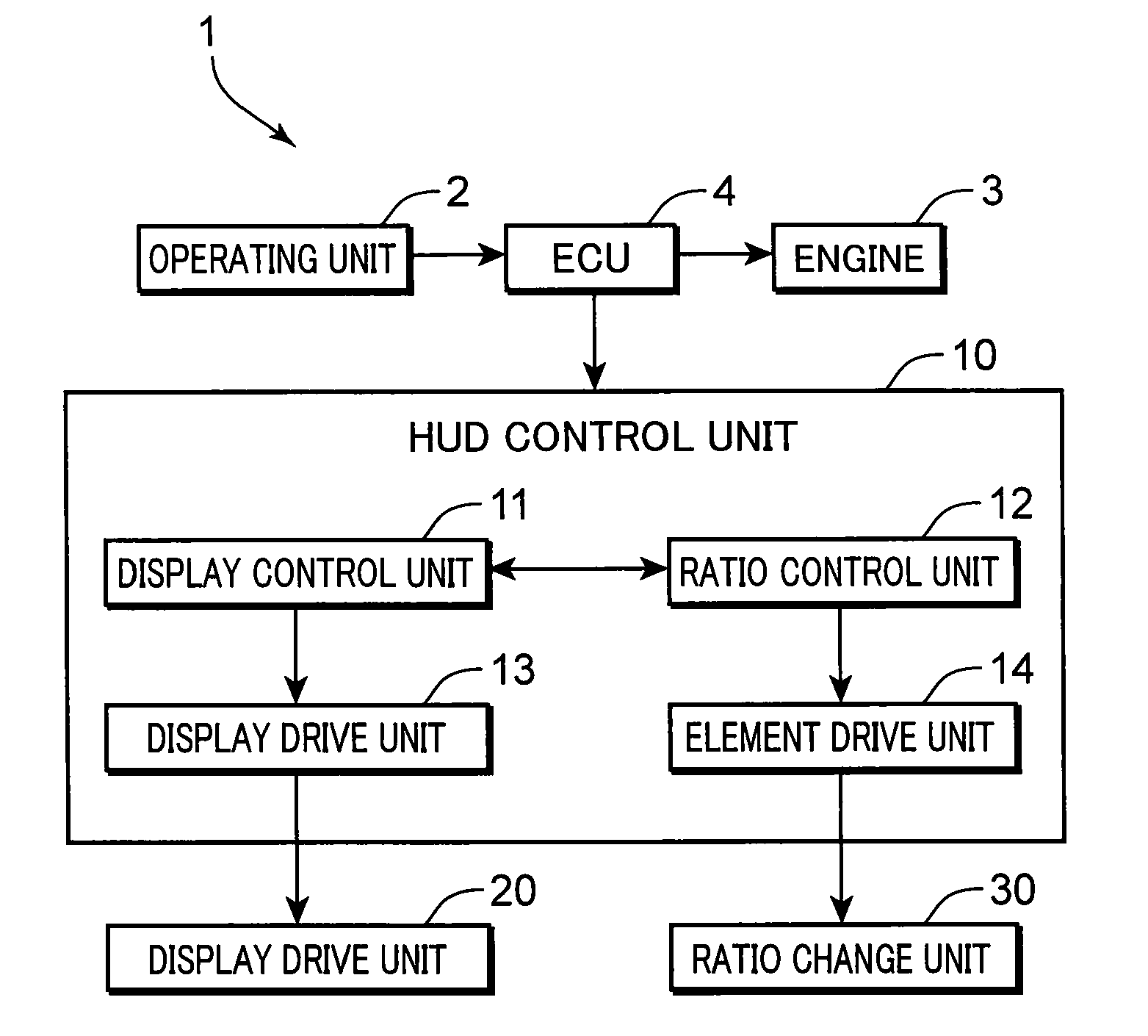 Transmissive display apparatus, mobile object and control apparatus