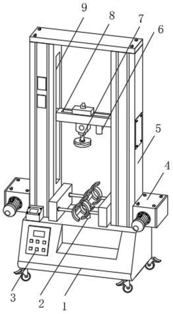 High-performance aluminum alloy material detection platform