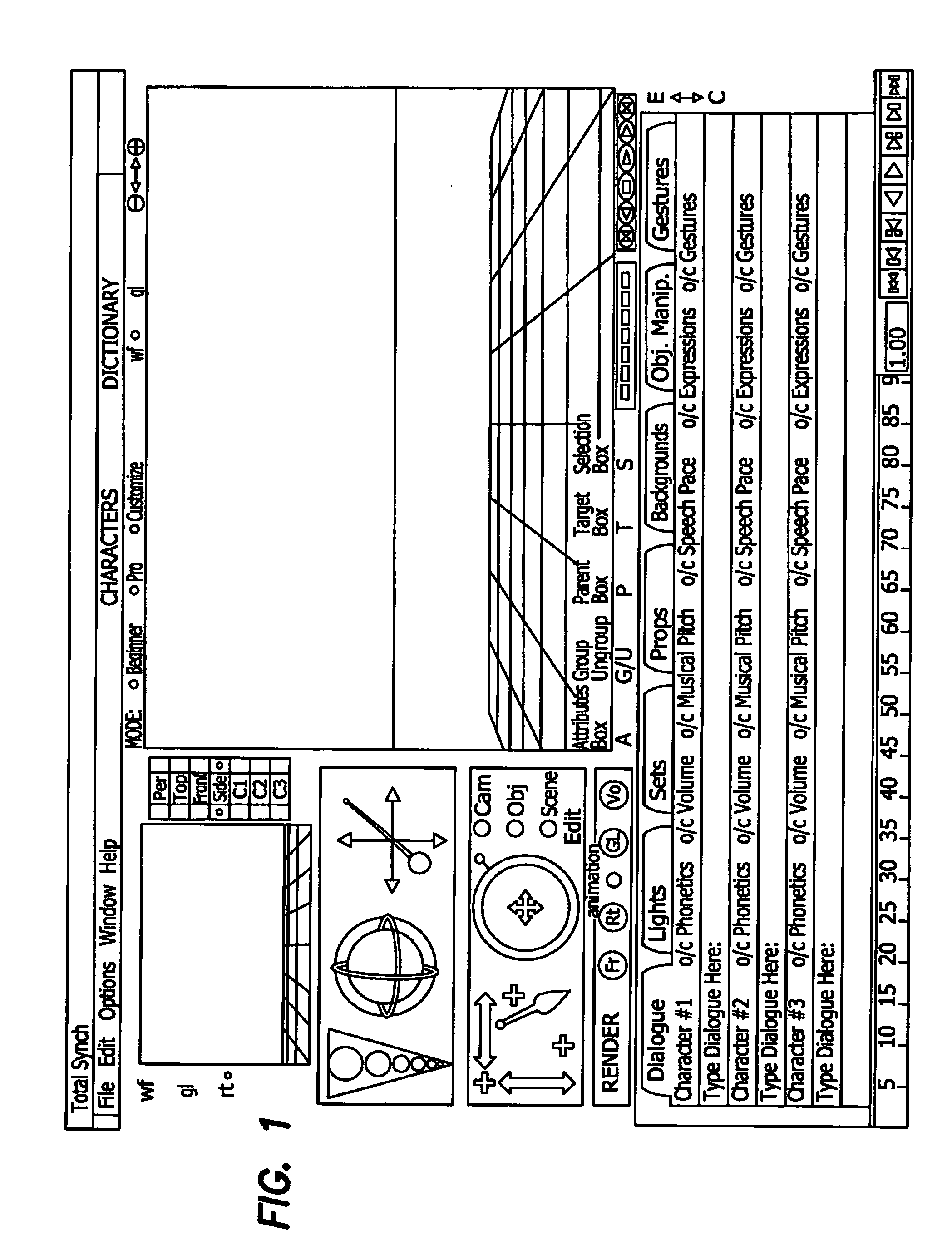 Text-derived speech animation tool