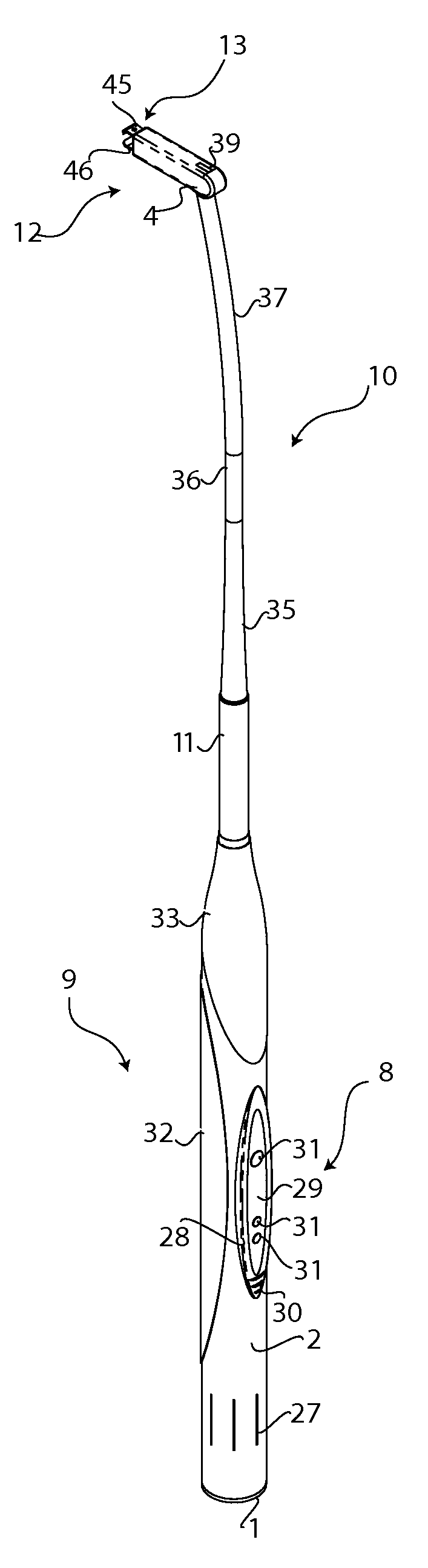 Actuated nail clipper