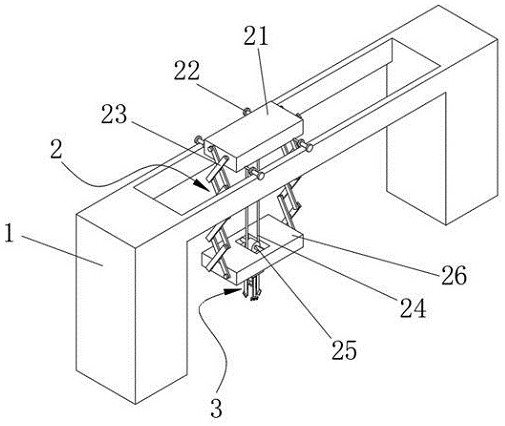 Graphite crucible lifting device