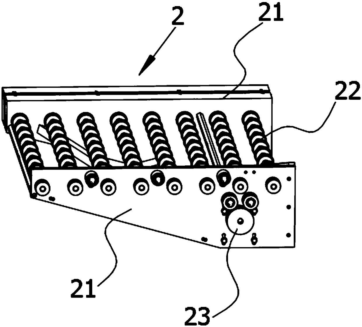 Universal type plate placing machine