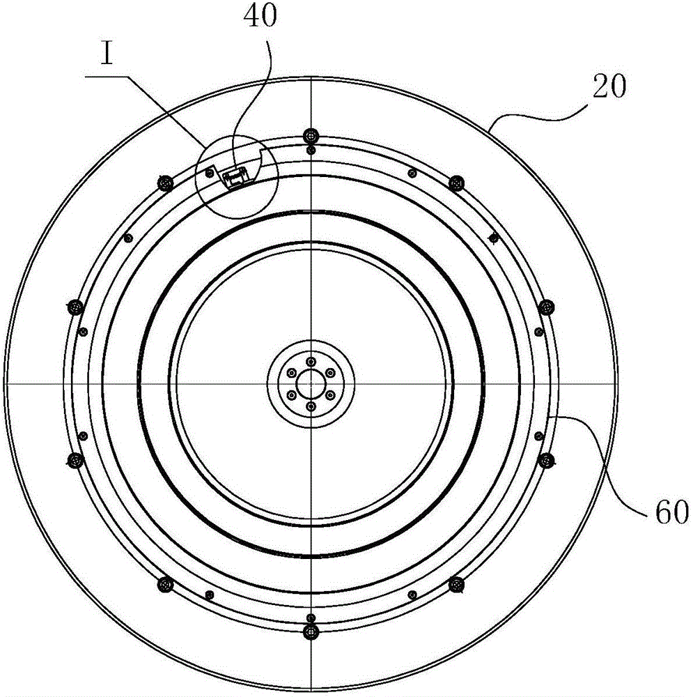 Anti-touch device used for head radiation therapeutic equipment