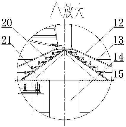 A spiral stepped fin tower for purifying vocs exhaust gas