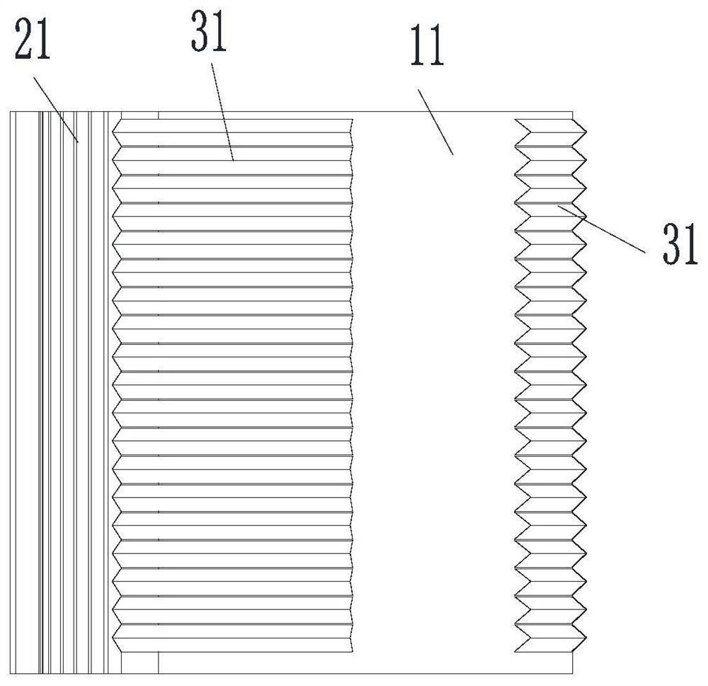 Intramedullary fusion part and femoral prosthesis assembly with same