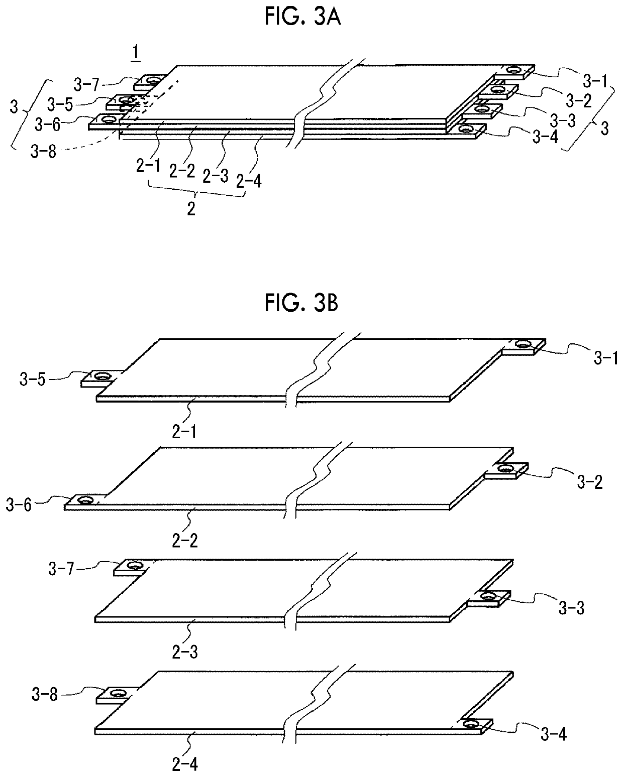 Laminated flat electric wire