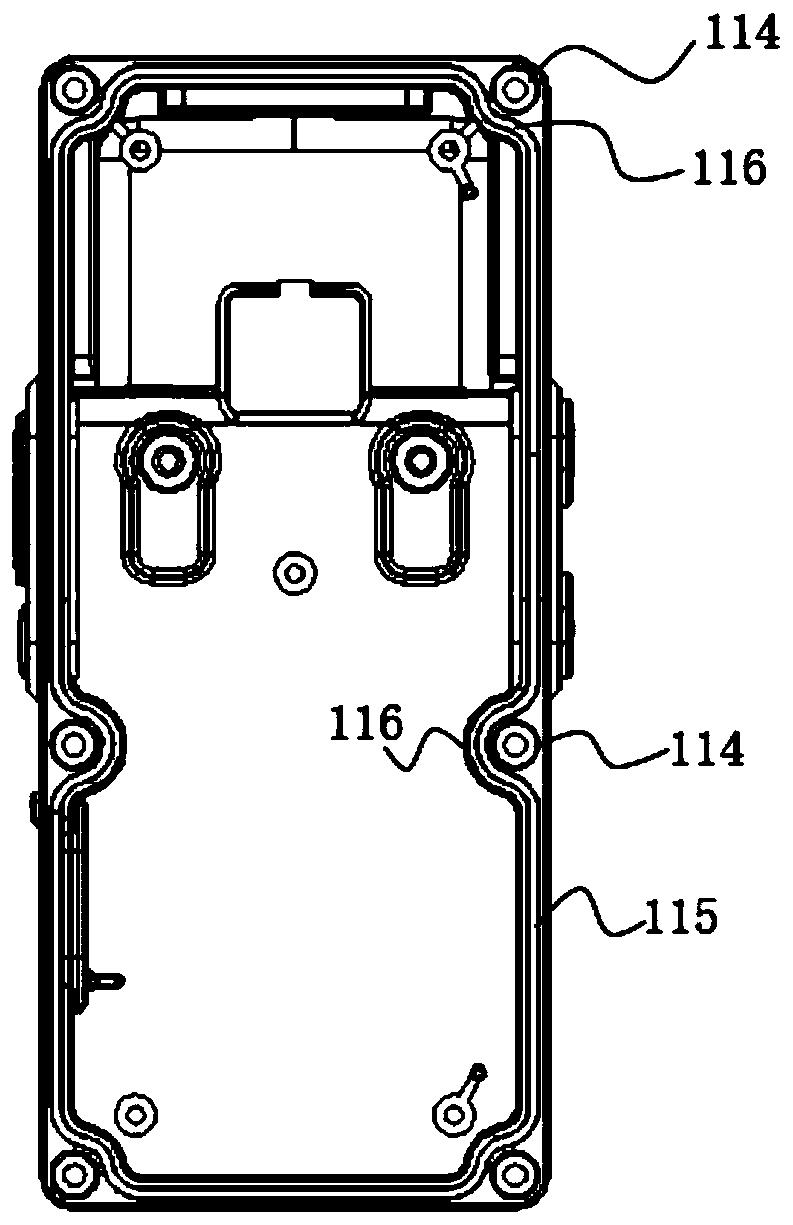 Visible light communication terminal shell and visible light communication terminal