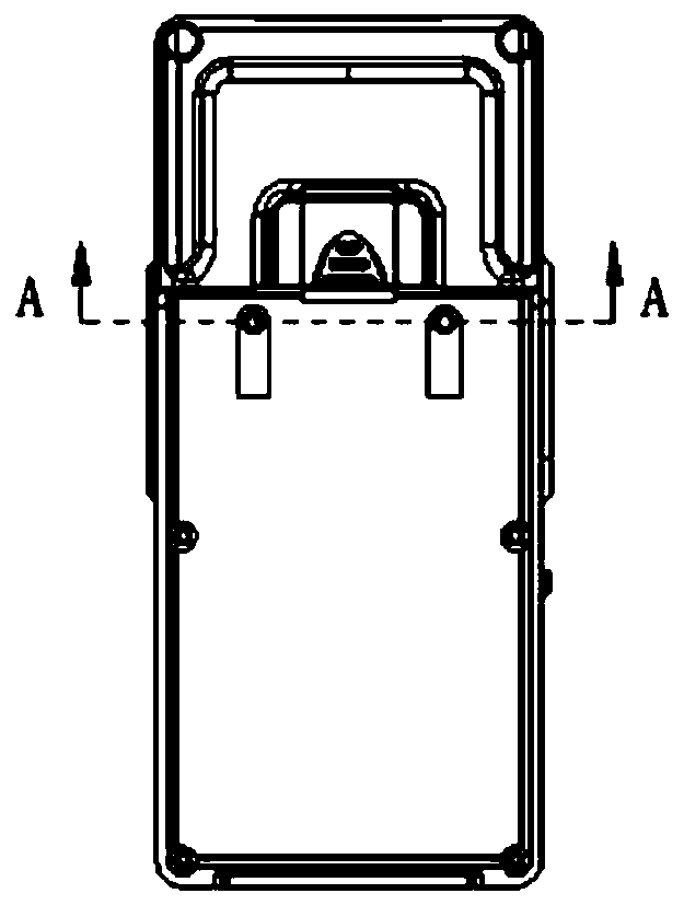 Visible light communication terminal shell and visible light communication terminal