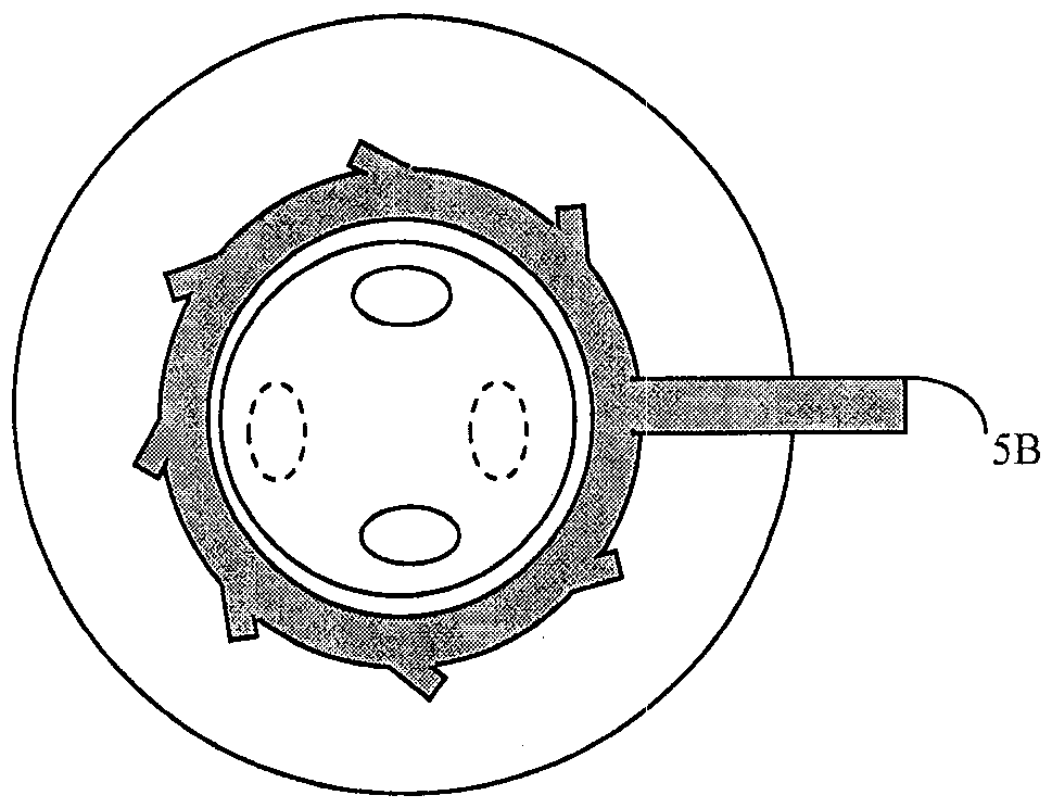 Catalytic reactor with cooling device provided with tangential injection of cooling fluid