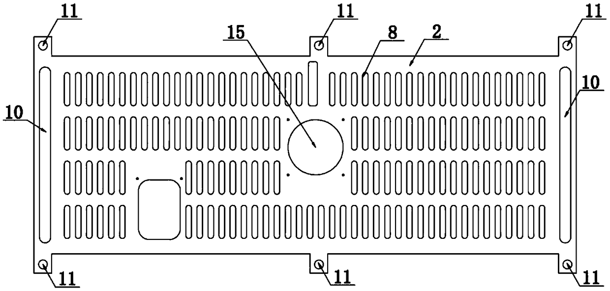 Built-in engine sump tank heater