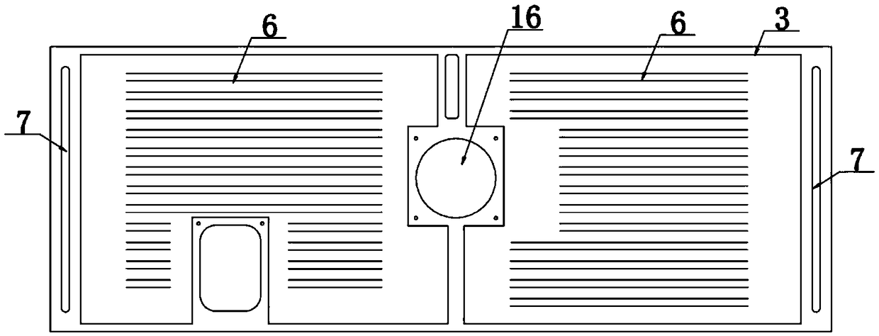 Built-in engine sump tank heater