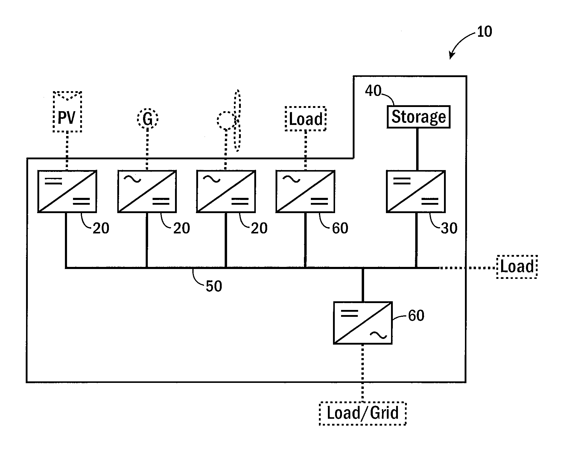 Method and Apparatus for Controlling a Hybrid Power System