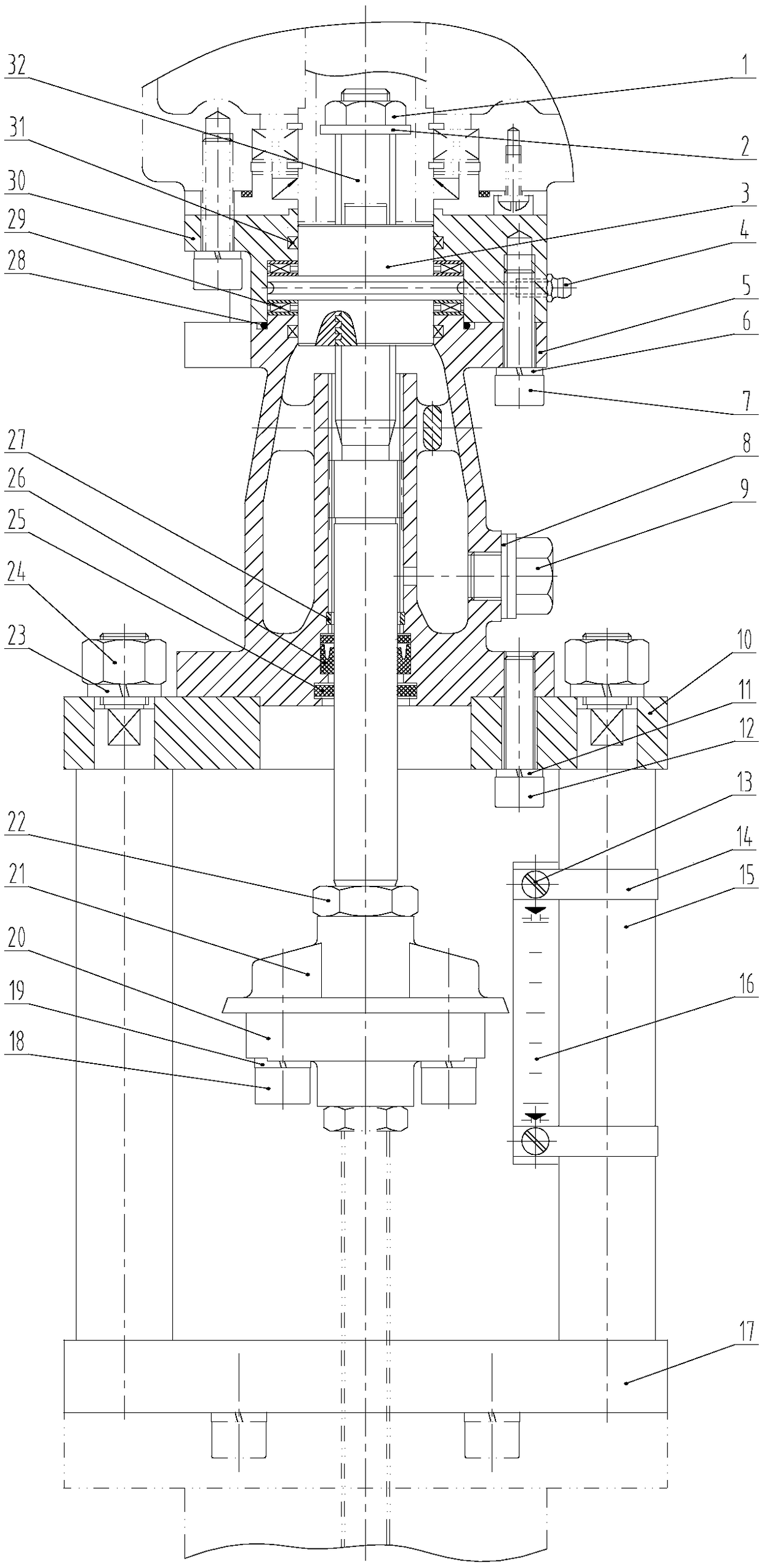 Linear thrust output device