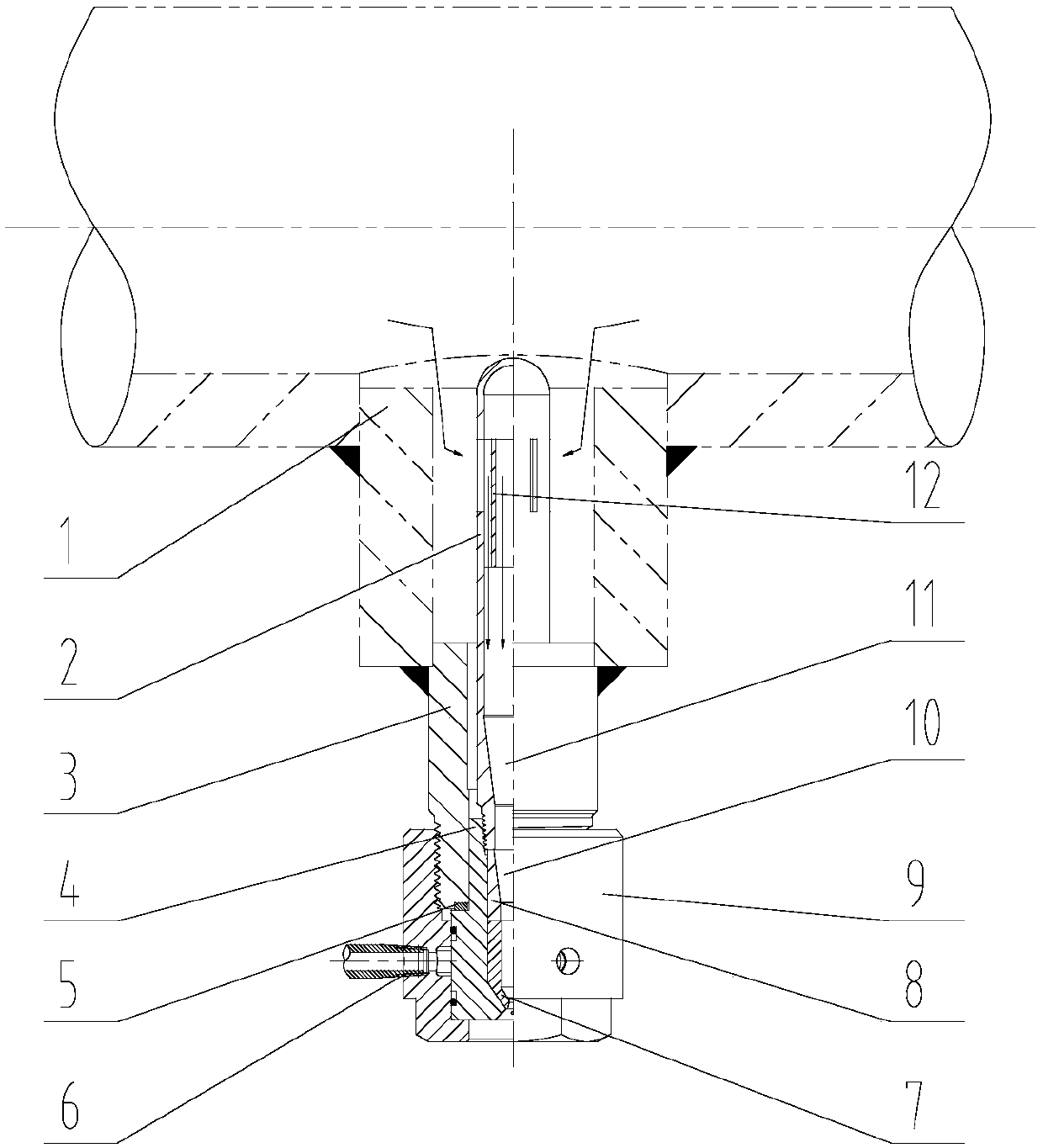 A Water-Cavity Accelerated External Mixing Jet Nozzle