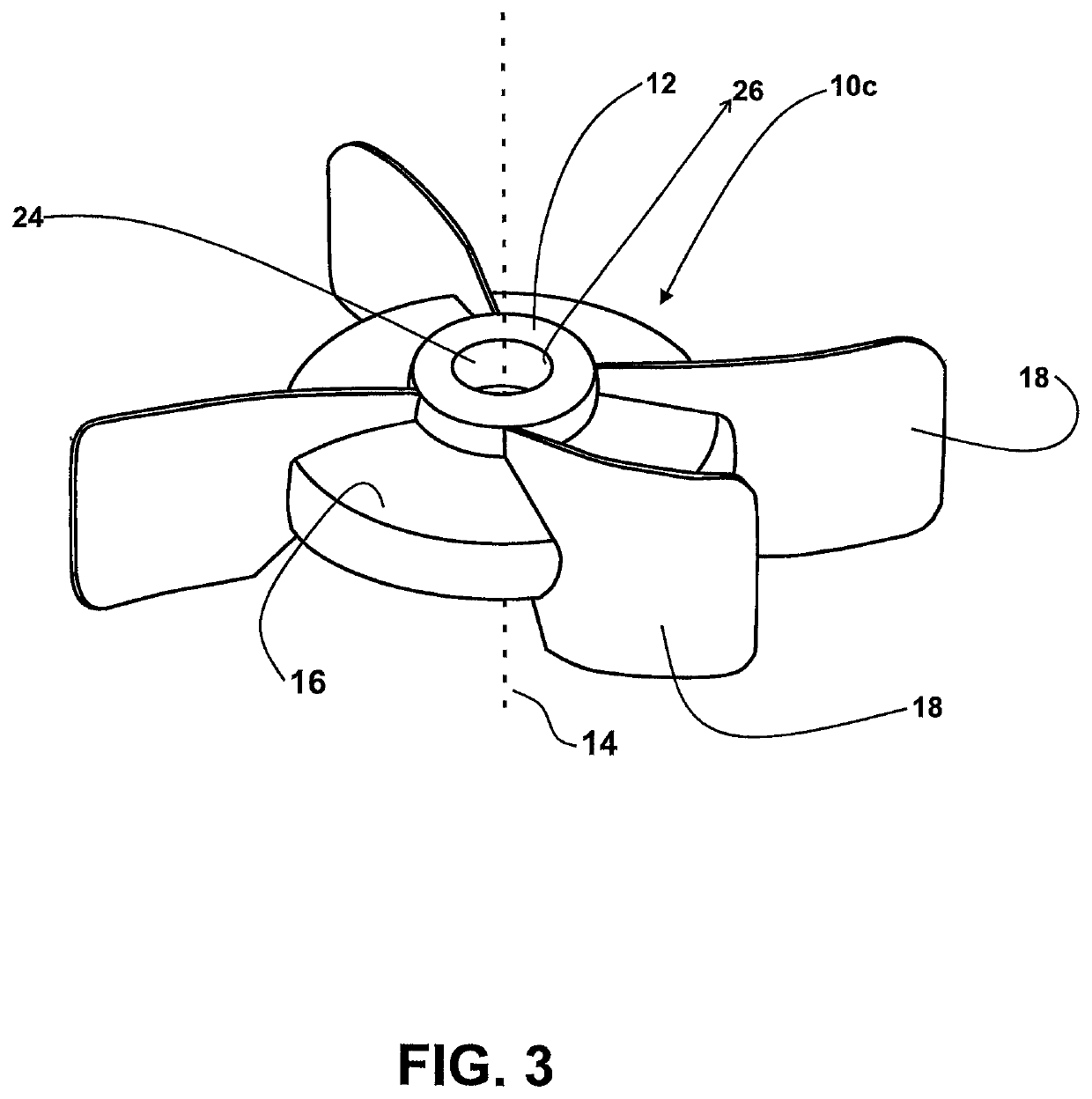 Composite agitator