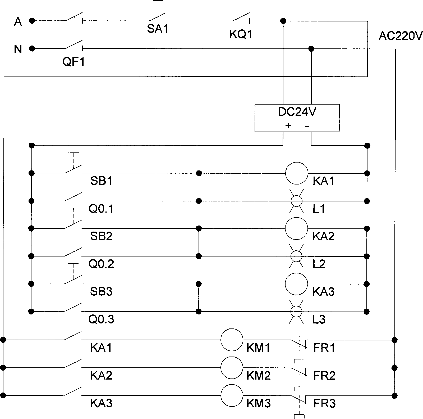 Motor energy-saving converting controller and control method