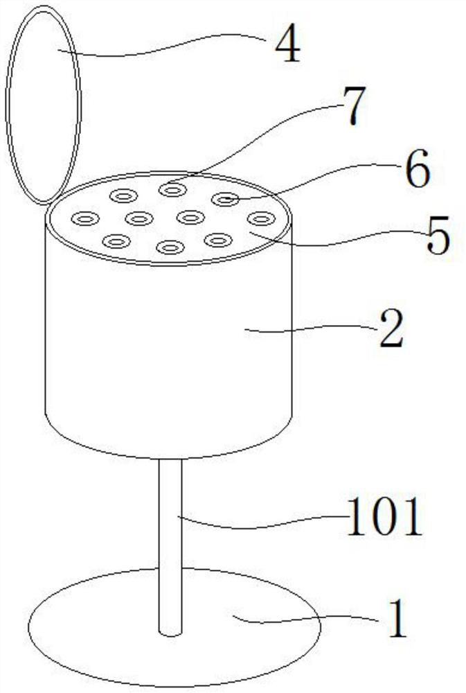 Pipettor suction nozzle box