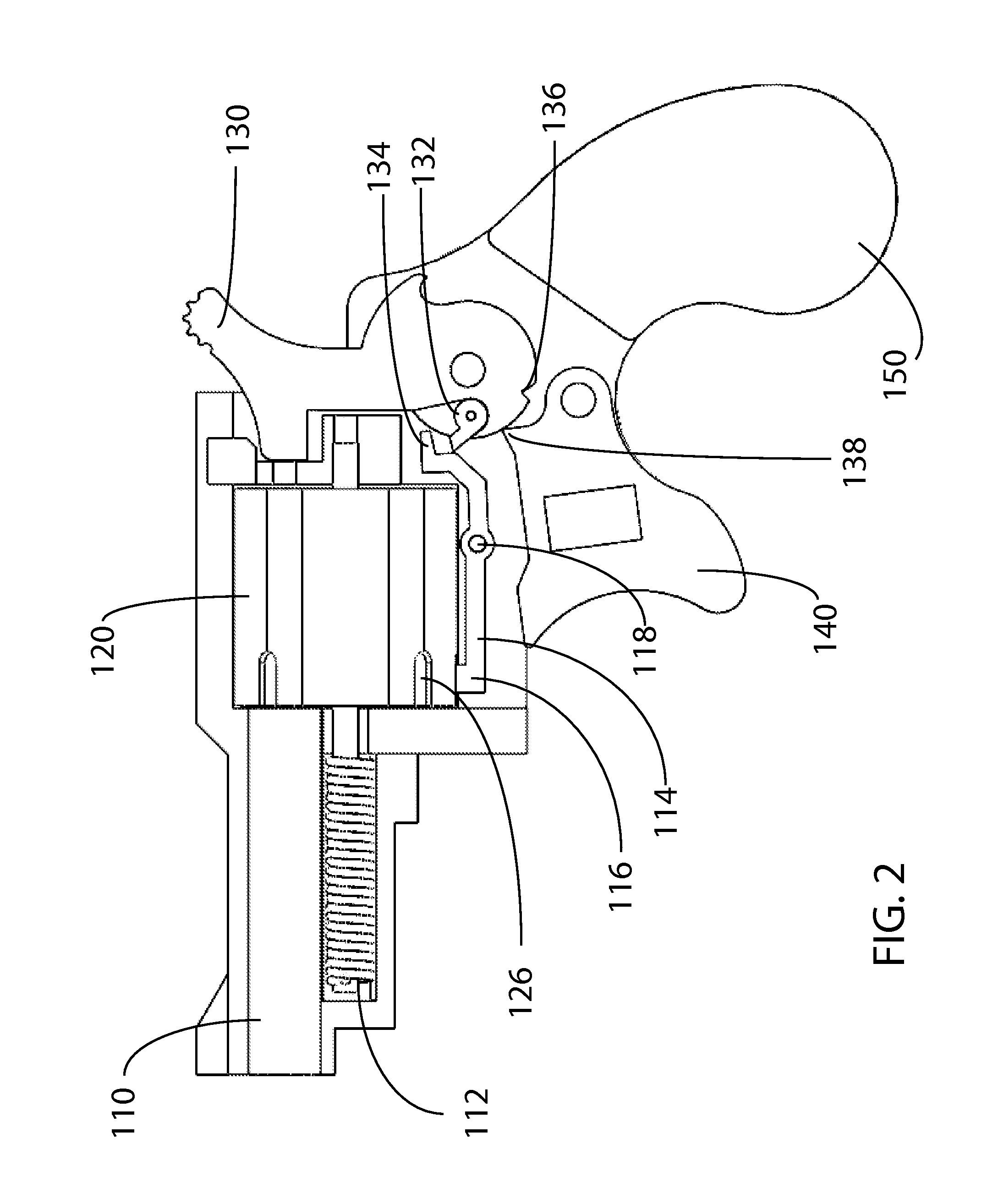 Extendable Tang for a Firearm