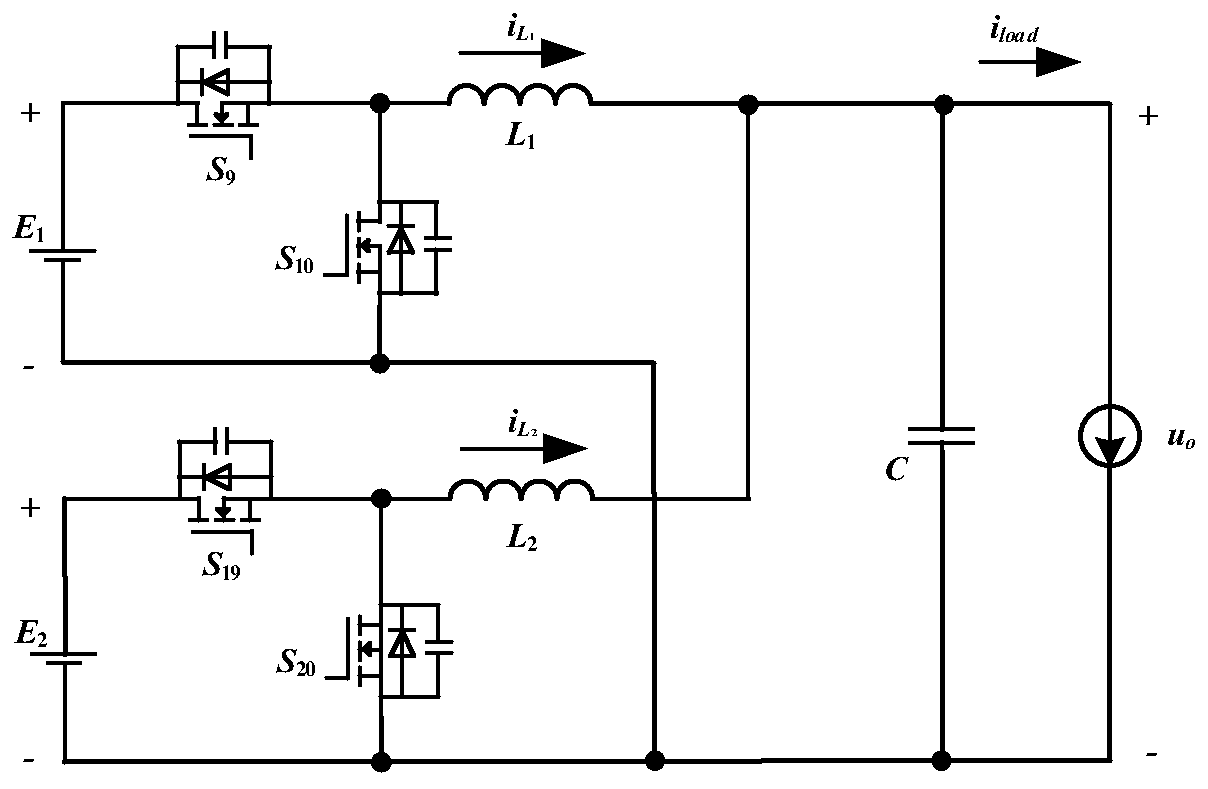 Current sharing method, device and equipment of output parallel Buck/Boost converters