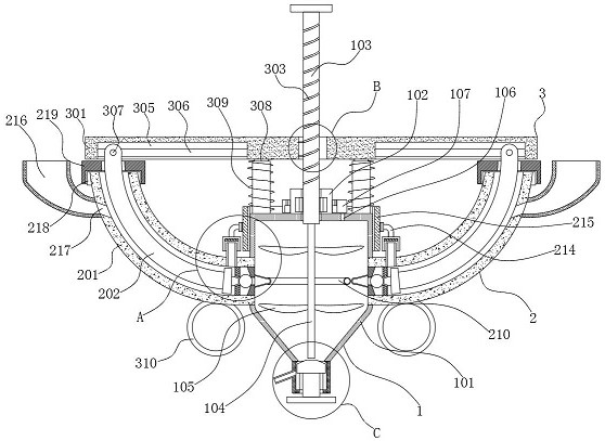 Drug mixing device for genetic engineering