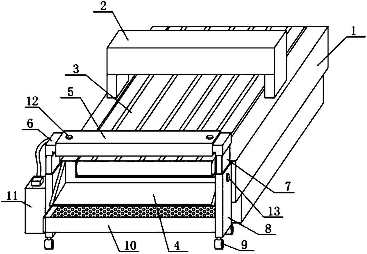 Four-working-procedure numerical control carving machine