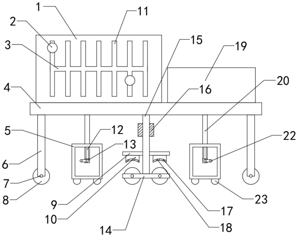 Practical training device for electromechanical major teaching