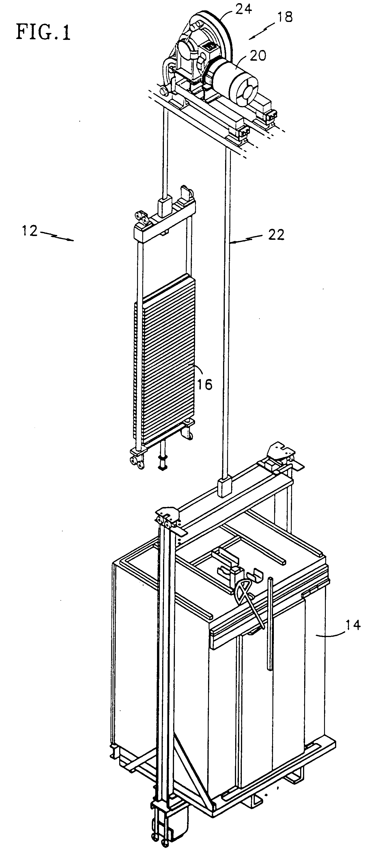 Tension member for an elevator