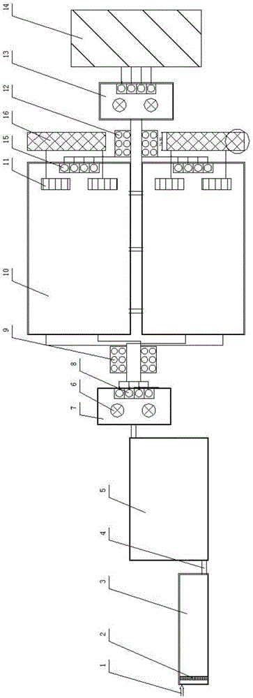 An integrated mechanical deep drying system for environmental protection dredging sediment