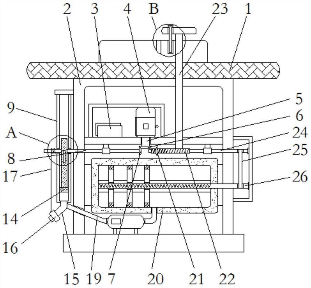 Near-shore ocean water quality detection sampling device capable of collecting water sources of different depths