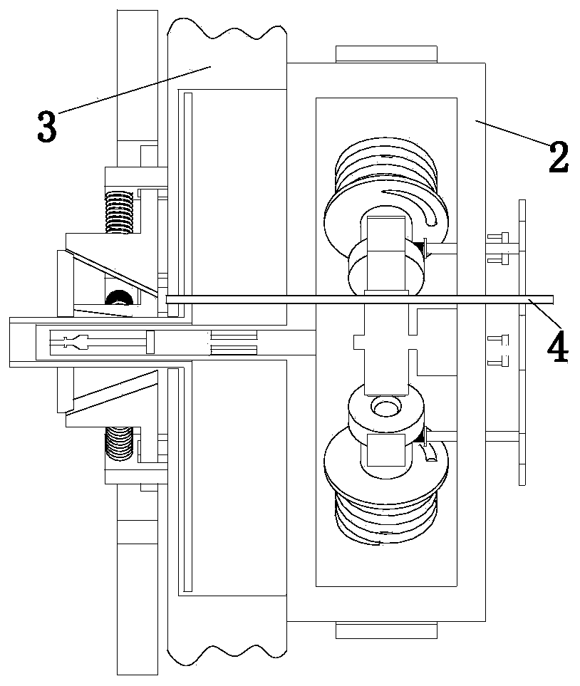 Long-distance material energy conveying pipeline joint air tightness detection system