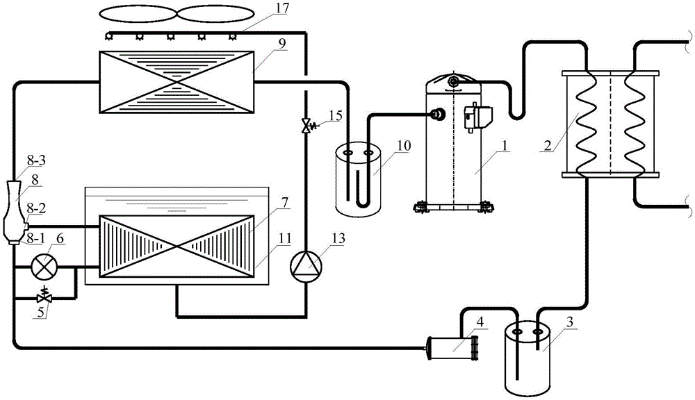 Efficient solution defrosting air source heat pump water heater unit