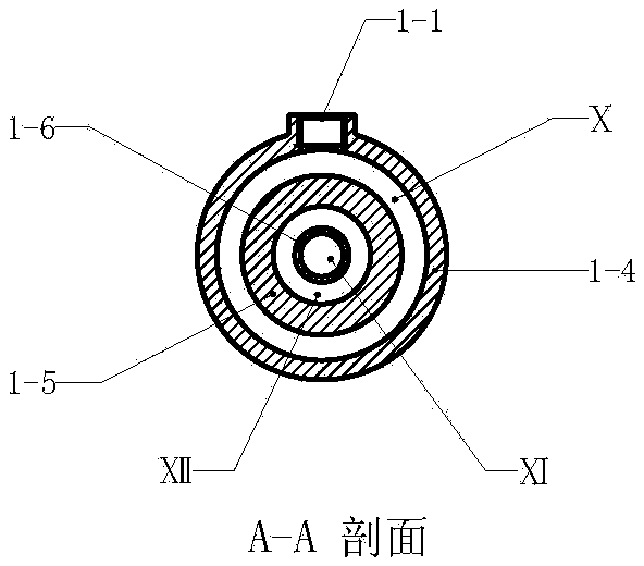 Plasma torch of double-stage nozzle structure