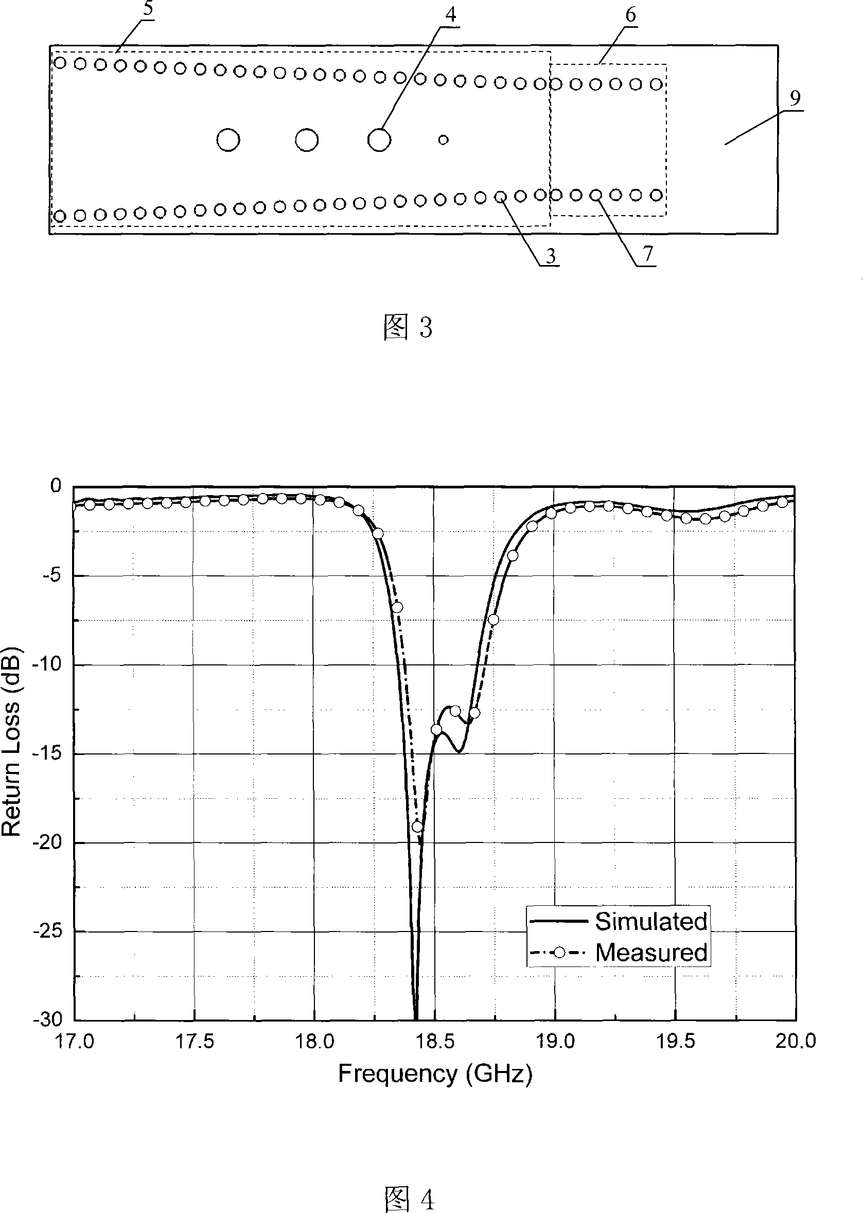 H face sectoral horn antenna including filter function