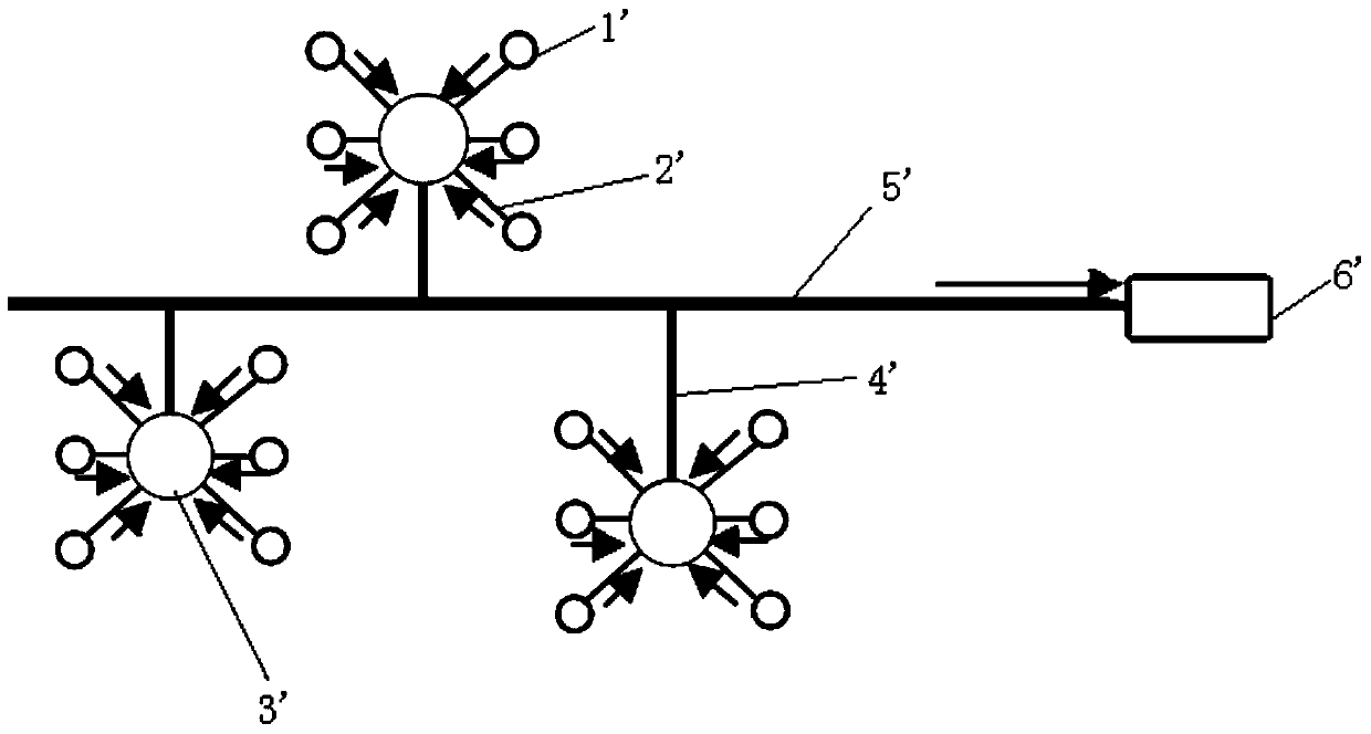 Thin oil surface gathering and transportation system