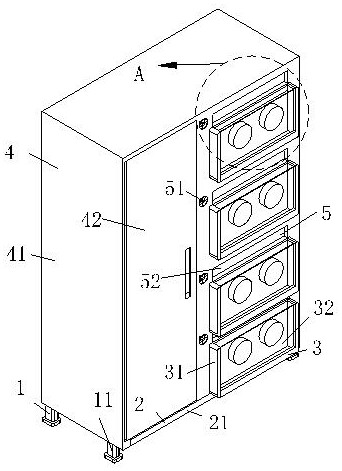 GCS low-voltage draw-out type switch cabinet with moisture-proof performance