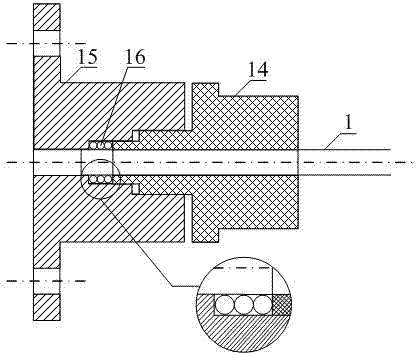 Industrial capacitively coupled contactless conductivity online measurement device and method