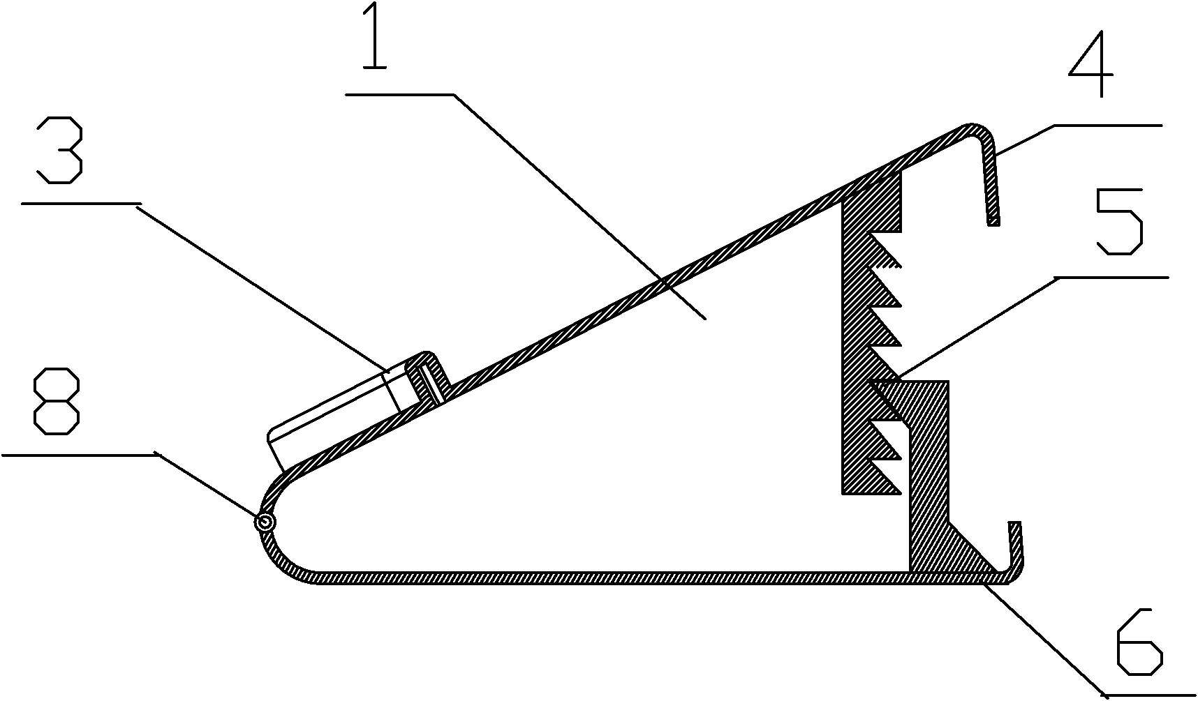 Human body self-weight rehabilitation therapeutic apparatus for lumbar and cervical vertebrae