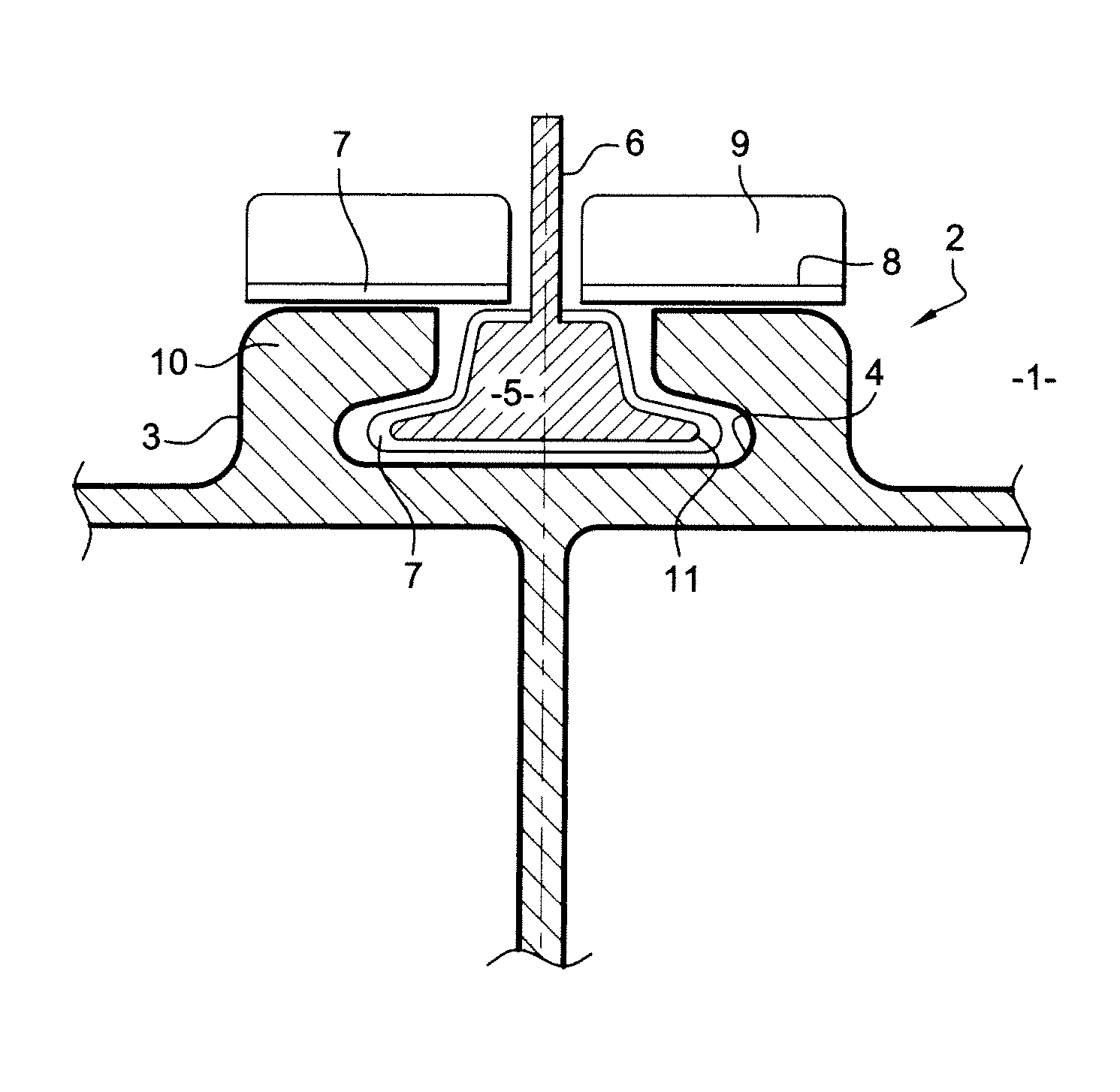 Fastener assembly for transport vehicle