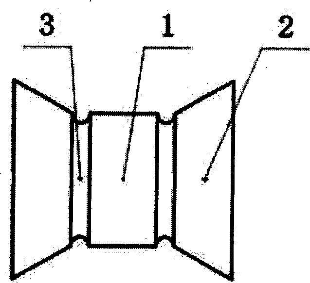 Colon bundling type anastomotic bracket