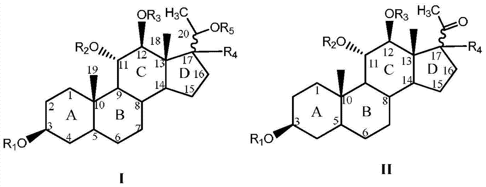 Clear the rattan in c  <sub>21</sub> Steroid compounds and their preparation methods and applications