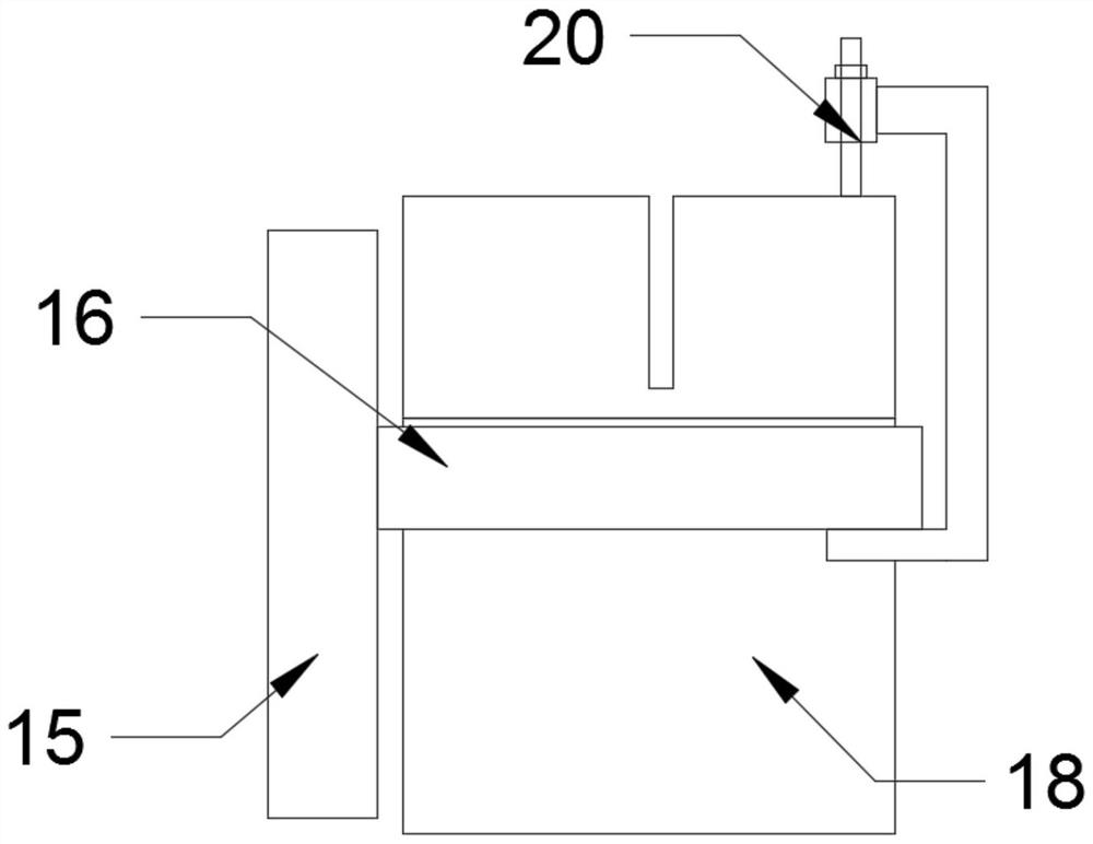 A cross-cut sawing machine