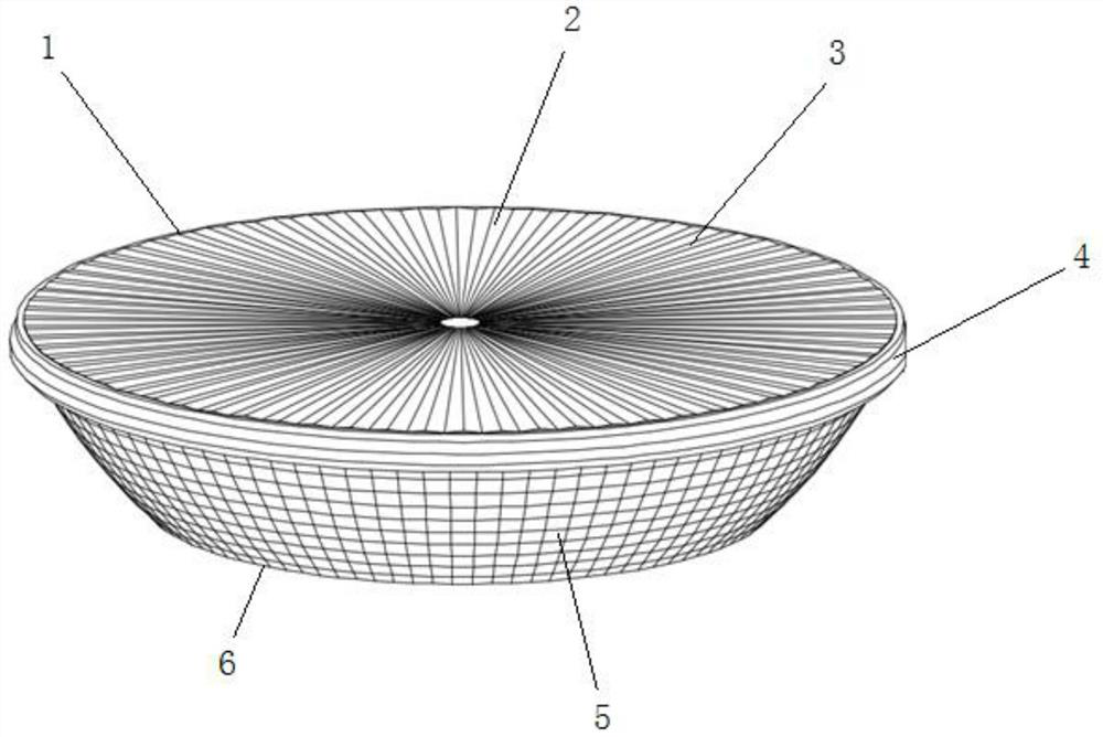 Small-angle LED lens with triple calculus structure and implementation method of small-angle LED lens